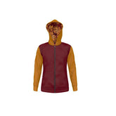 Renai Color Block Zip Polar Fleece Hoodie - Blissfully Brand